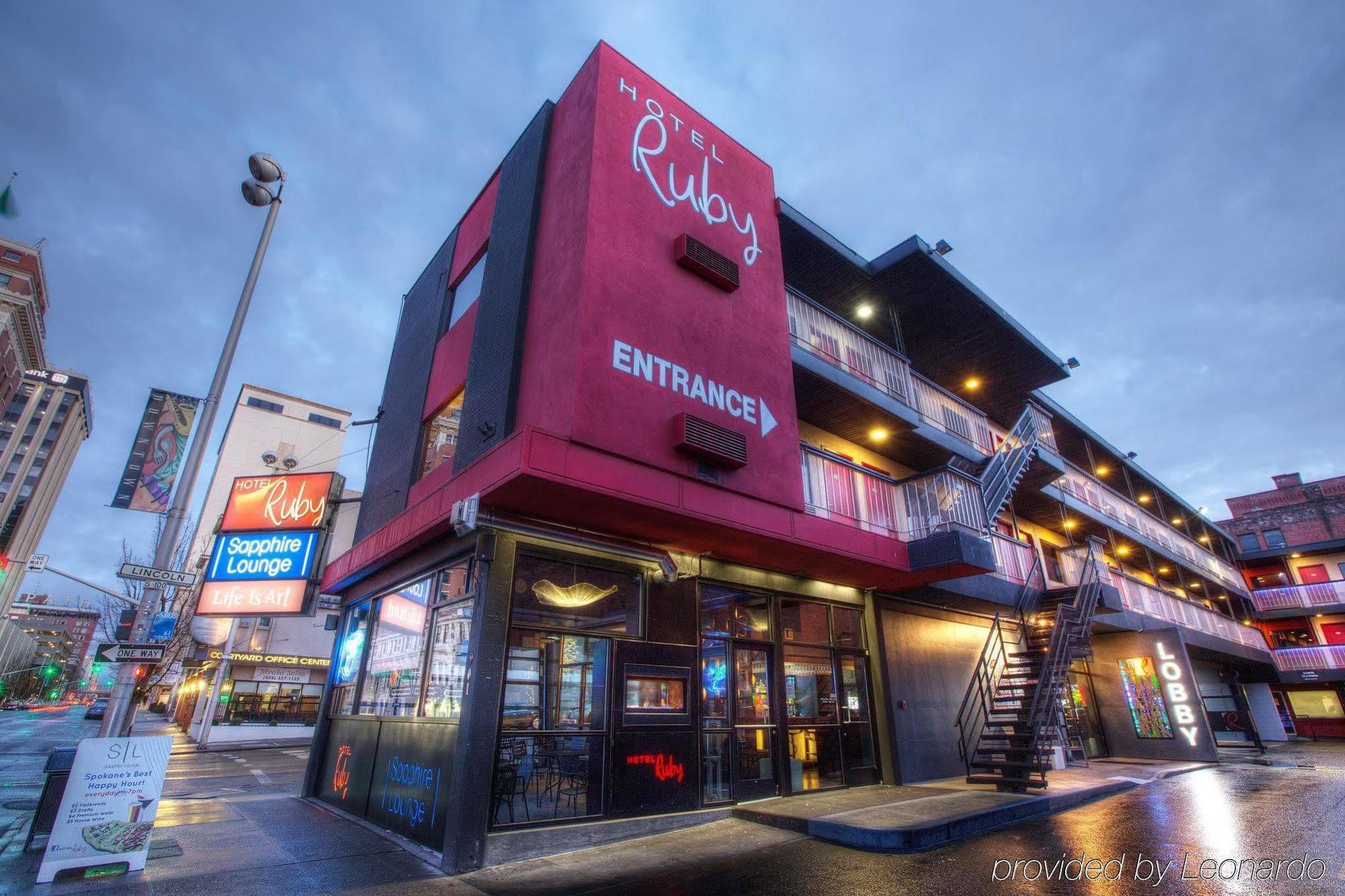 Hotel Ruby Спокан Экстерьер фото
